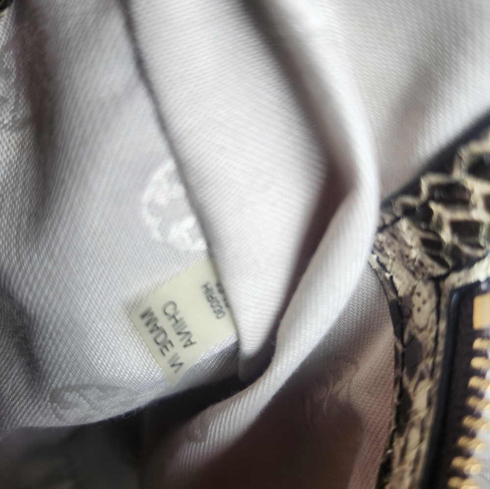 Tory Burch Elise Snake Skin Shoulder Bag - Picture 11 of 14